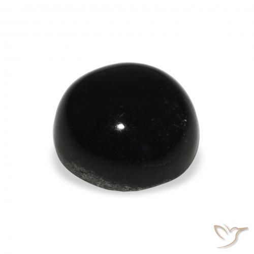Star Diopside Gemstone in 11 mm (calibrated) Size for Sale, Star Diopside Stone in Black Color