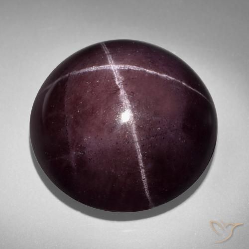 102.57 ct Red Star Garnet Stone, Natural Star Garnet in Round Cabochon Shape for Sale
