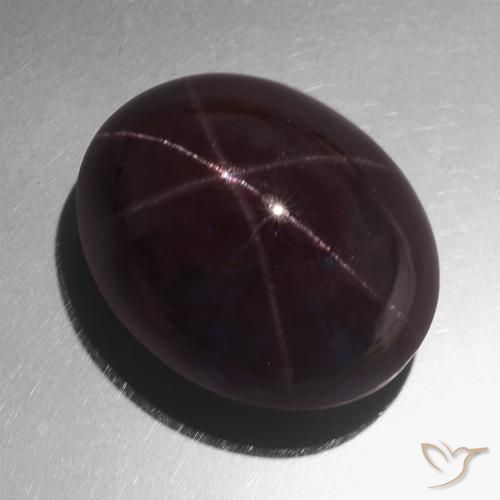 71.96 ct Oval Star Garnet, 24.7 x 20.1 mm From India, Photo A