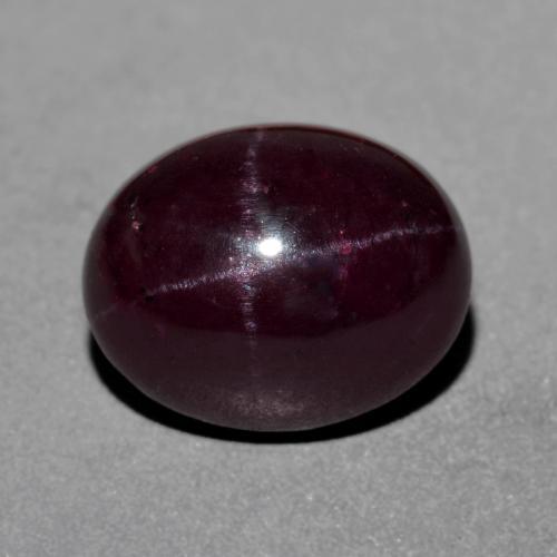 Mahogany Red Star Garnet Gem - 15.6ct Oval Cabochon (ID: 574673)