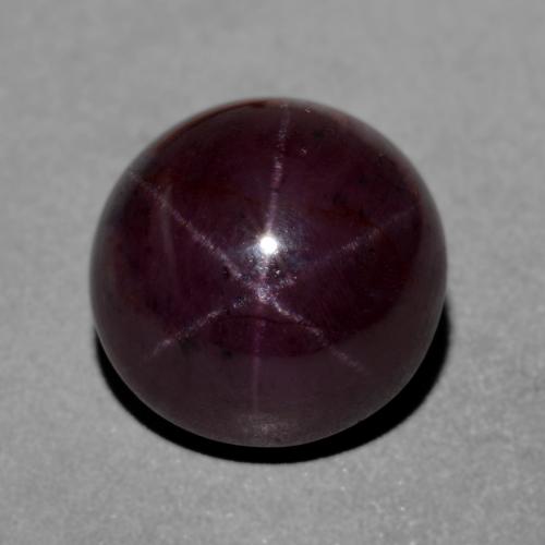 Mahogany Red Звездчатый Гранат Камень - 16ct Круглый Кабошон (ID: 574674)