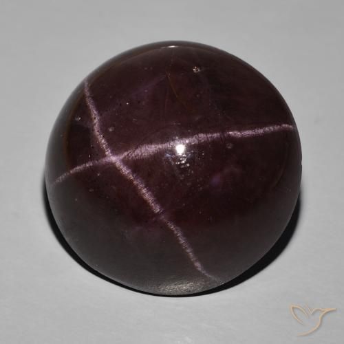 63.29 ct Red Star Garnet Stone, Natural Star Garnet in Oval Cabochon Shape for Sale