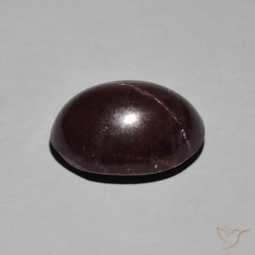Star Garnet Gemstone in 12.8 x 9.6 mm Size for Sale, Star Garnet Stone in Dark Red Color