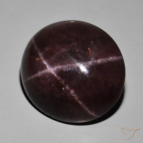72.40 ct Red Star Garnet Stone, Natural Star Garnet in Oval Cabochon Shape for Sale
