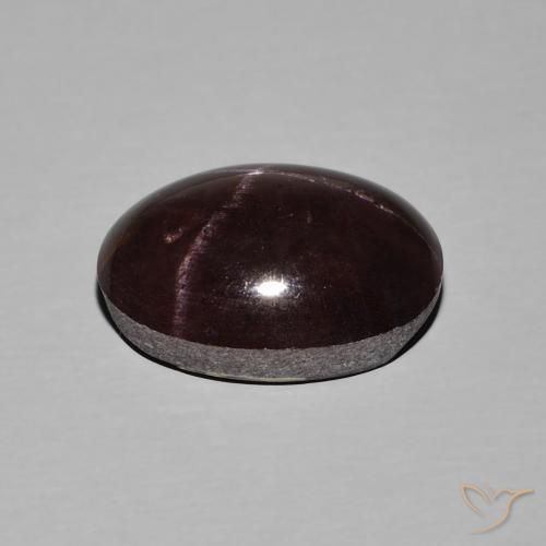 Star Garnet Gemstone in 15.1 x 10.6 mm Size for Sale, Star Garnet Stone in Mahogany Red Color