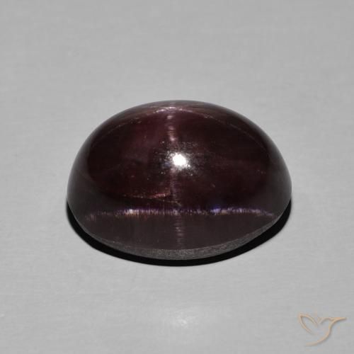 Star Garnet Gemstone in 15 x 11.3 mm Size for Sale, Star Garnet Stone in Dark Red Color
