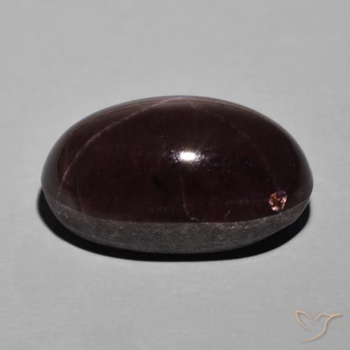 Star Garnet Gemstone in 20 x 11.7 mm Size for Sale, Star Garnet Stone in Mahogany Red Color