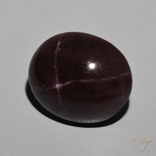 10.95 ct Red Star Garnet Stone, Natural Star Garnet in Oval Cabochon Shape for Sale