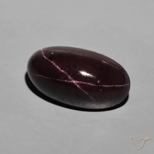 13.20 ct Red Star Garnet Stone, Natural Star Garnet in Oval Cabochon Shape for Sale