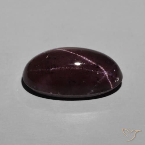 Star Garnet Gemstone in 17.4 x 9.5 mm Size for Sale, Star Garnet Stone in Mahogany Red Color