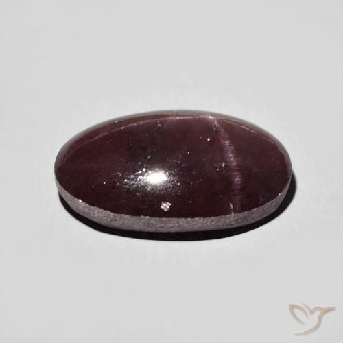 Star Garnet Gemstone in 14.5 x 8.9 mm Size for Sale, Star Garnet Stone in Dark Red Color