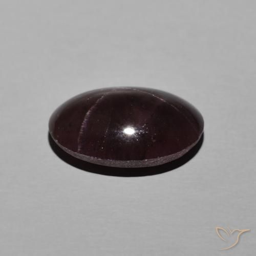 Star Garnet Gemstone in 13 x 9 mm (calibrated) Size for Sale, Star Garnet Stone in Dark Red Color