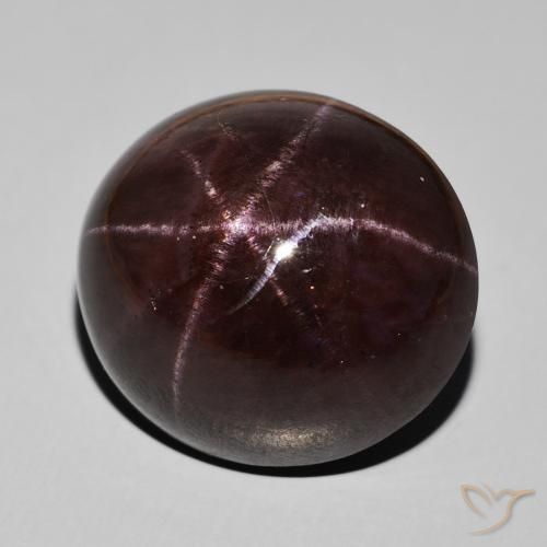 51.55 ct Red Star Garnet Stone, Natural Star Garnet in Oval Cabochon Shape for Sale