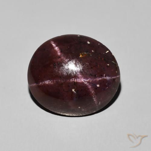 11.81ct Natural Mahogany Red Star Garnet, Oval, Opaque