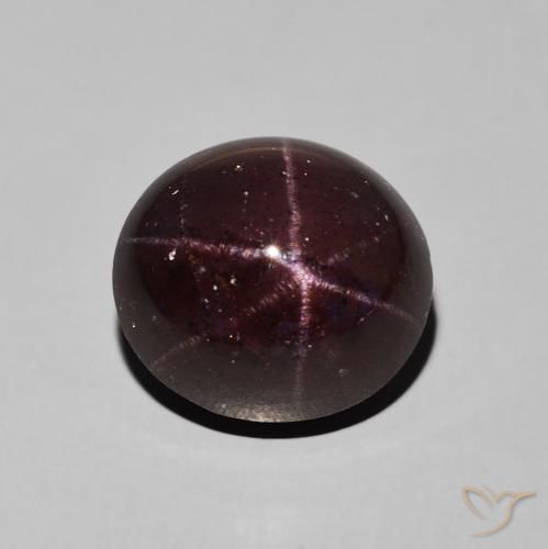 9.92ct Natural Dark Red Star Garnet, Oval, Opaque