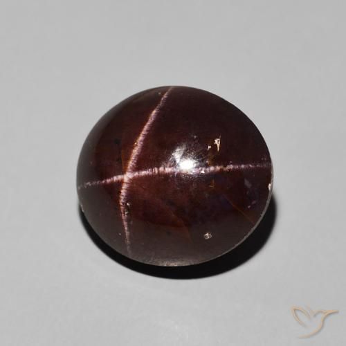 10.16 ct Red Star Garnet Stone, Natural Star Garnet in Oval Cabochon Shape for Sale