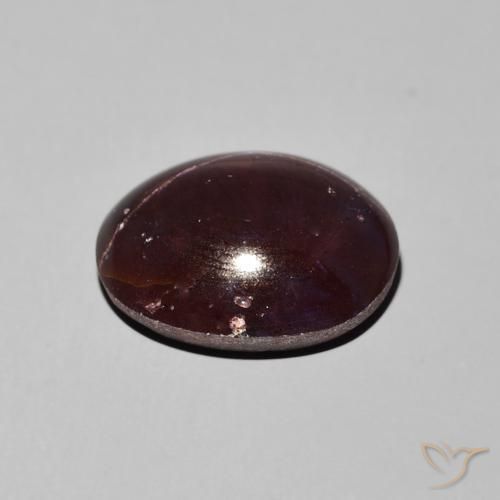 Star Garnet Gemstone in 13.7 x 10.9 mm Size for Sale, Star Garnet Stone in Dark Red Color