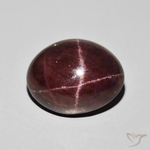 21.16ct Natural Dark Red Star Garnet, Oval, Opaque