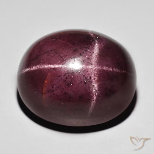 88.20ct Natural Dark Red Star Garnet, Oval, Opaque