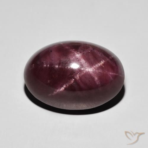 22.38ct Natural Mahogany Red Star Garnet, Oval, Opaque