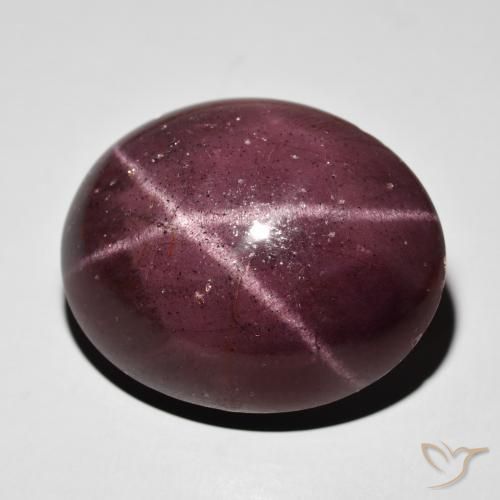 64.50 ct Red Star Garnet Stone, Natural Star Garnet in Oval Cabochon Shape for Sale