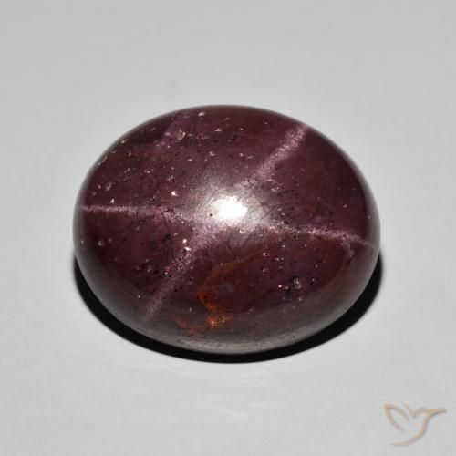 36.82ct Natural Mahogany Red Star Garnet, Oval, Opaque