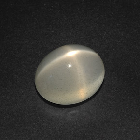 Star Moonstone Gemstone in 15 x 12.3 mm Size for Sale, Star Moonstone Stone in Cream Color