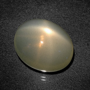 Star Moonstone Gemstone in 16 x 12 mm (calibrated) Size for Sale, Star Moonstone Stone in Green Color
