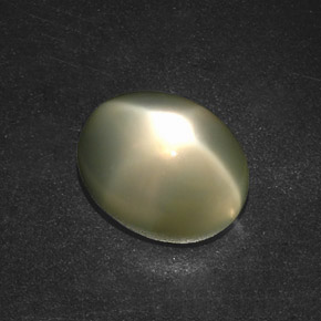 Star Moonstone Gemstone in 15.1 x 11.8 mm Size for Sale, Star Moonstone Stone in Cream Color