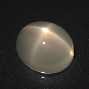 Star Moonstone Gemstone in 12 x 10 mm (calibrated) Size for Sale, Star Moonstone Stone in Cream Color