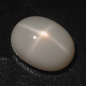 Star Moonstone Gemstone in 20 x 15 mm (calibrated) Size for Sale, Star Moonstone Stone in Milky White Color