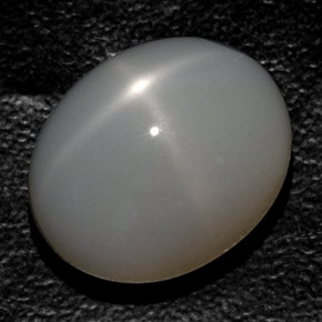 Star Moonstone Gemstone in 18.7 x 15 mm Size for Sale, Star Moonstone Stone in Smoke Color