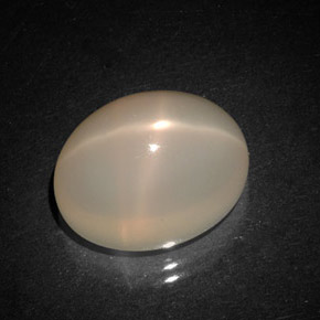 Star Moonstone Gemstone in 14 x 10 mm (calibrated) Size for Sale, Star Moonstone Stone in Peach Orange Color