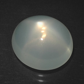 Star Moonstone Gemstone in 12 x 10.8 mm Size for Sale, Star Moonstone Stone in Cream Color