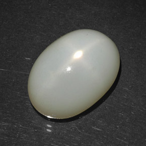 Star Moonstone Gemstone in 15.1 x 10.6 mm Size for Sale, Star Moonstone Stone in Cream Color