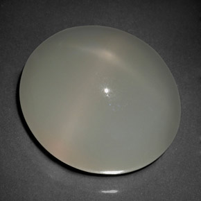 20.62 ct Cream Star Moonstone Stone, Natural Star Moonstone in Oval Cabochon Shape for Sale