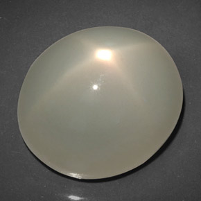 Star Moonstone Gemstone in 19 x 16.2 mm Size for Sale, Star Moonstone Stone in Green Color