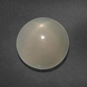 Star Moonstone Gemstone in 14 mm (calibrated) Size for Sale, Star Moonstone Stone in Milky White Color