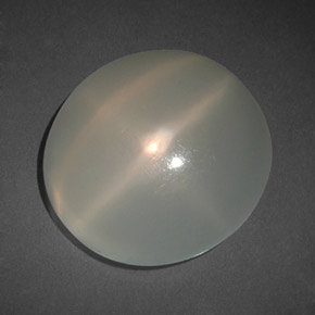 10.62 ct White Star Moonstone Gemstone, Star Moonstone Gem in Oval Cabochon Shape for Sale.