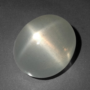 Star Moonstone Gemstone in 14 x 12 mm (calibrated) Size for Sale, Star Moonstone Stone in Milky White Color