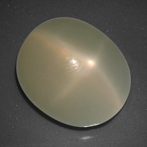 Star Moonstone Gemstone in 14 x 12 mm (calibrated) Size for Sale, Star Moonstone Stone in Cream Color