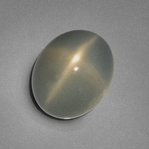 Star Moonstone Gemstone in 15 x 12.3 mm Size for Sale, Star Moonstone Stone in Cream Color