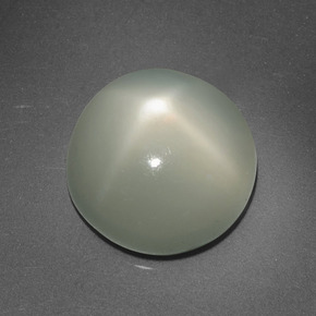 6.95 ct Cream Star Moonstone Stone, Natural Star Moonstone in Round Cabochon Shape for Sale