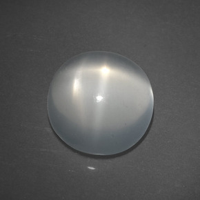 Star Moonstone Gemstone in 10.7 x 10.1 mm Size for Sale, Star Moonstone Stone in Cream Color