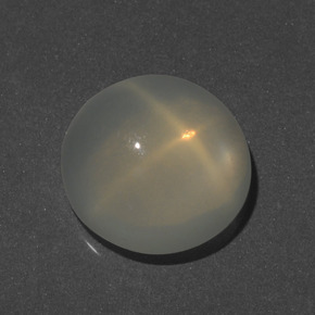 4.6ct Round Cabochon Cream Star Moonstone Gem for sale 4.6ct Round Cabochon Cream Star Moonstone Gem (ID: 418058)