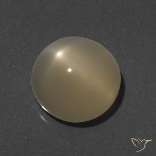 4.52 ct Round Star Moonstone, 10.2 mm From India, Photo A