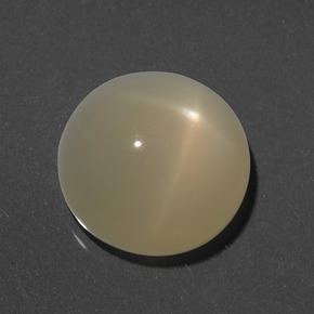 Star Moonstone Gemstone in 13 mm (calibrated) Size for Sale, Star Moonstone Stone in Cream Color