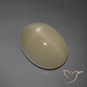 Star Moonstone Gemstone in 14 x 10 mm (calibrated) Size for Sale, Star Moonstone Stone in Light Brown Color