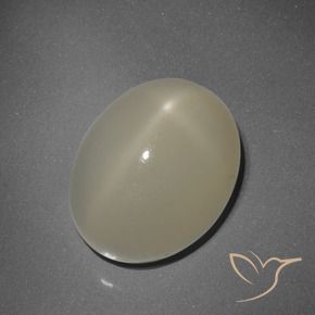 Star Moonstone Gemstone in 12.5 x 9.8 mm Size for Sale, Star Moonstone Stone in Light Brown Color