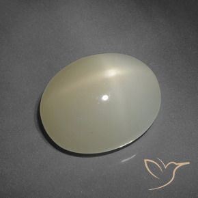 7.80 ct Brown Star Moonstone Stone, Natural Star Moonstone in Oval Cabochon Shape for Sale